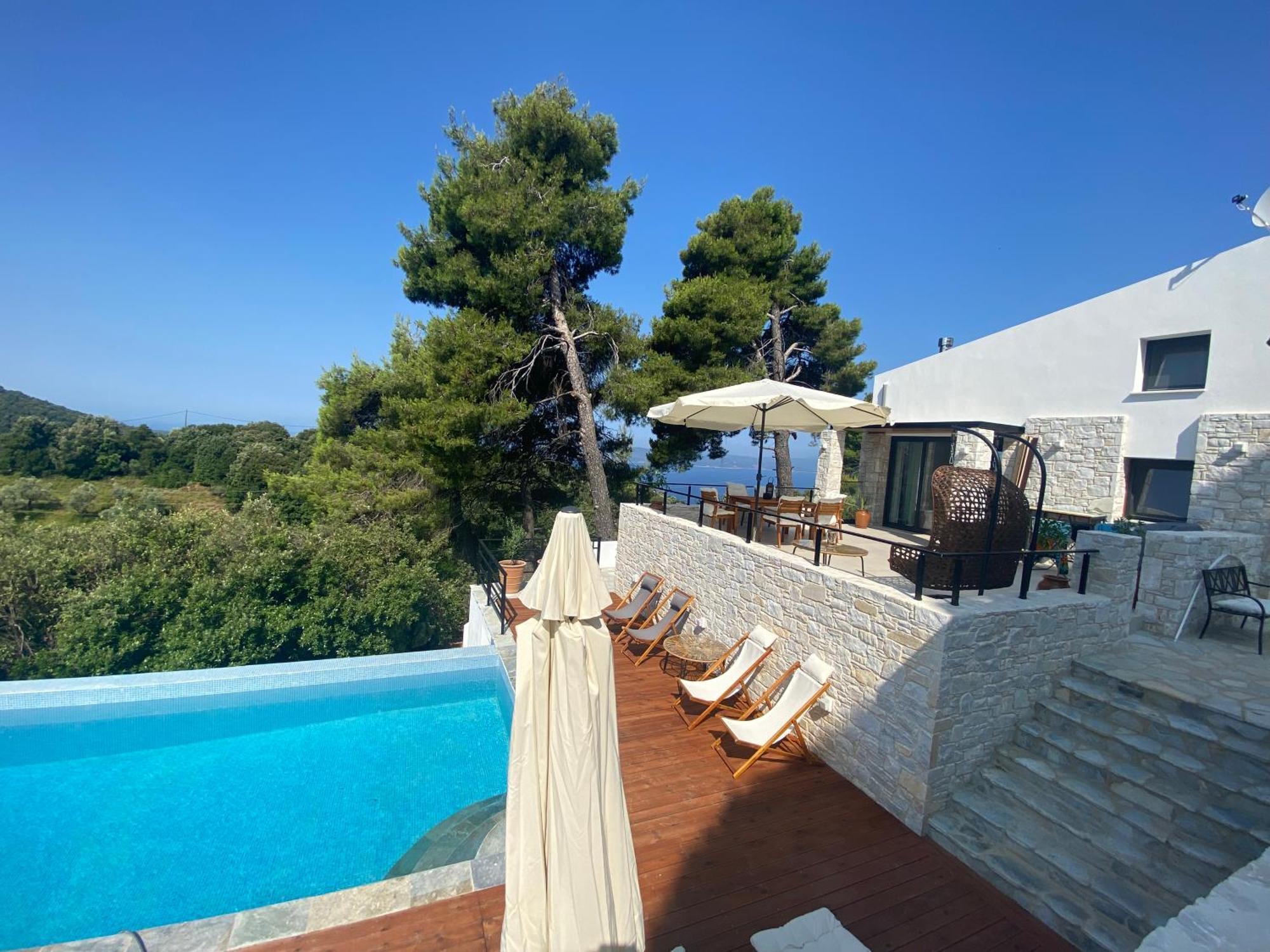 Allure Luxury Villas 3&4 Serenity Retreat Moni Evaggelistrias Εξωτερικό φωτογραφία