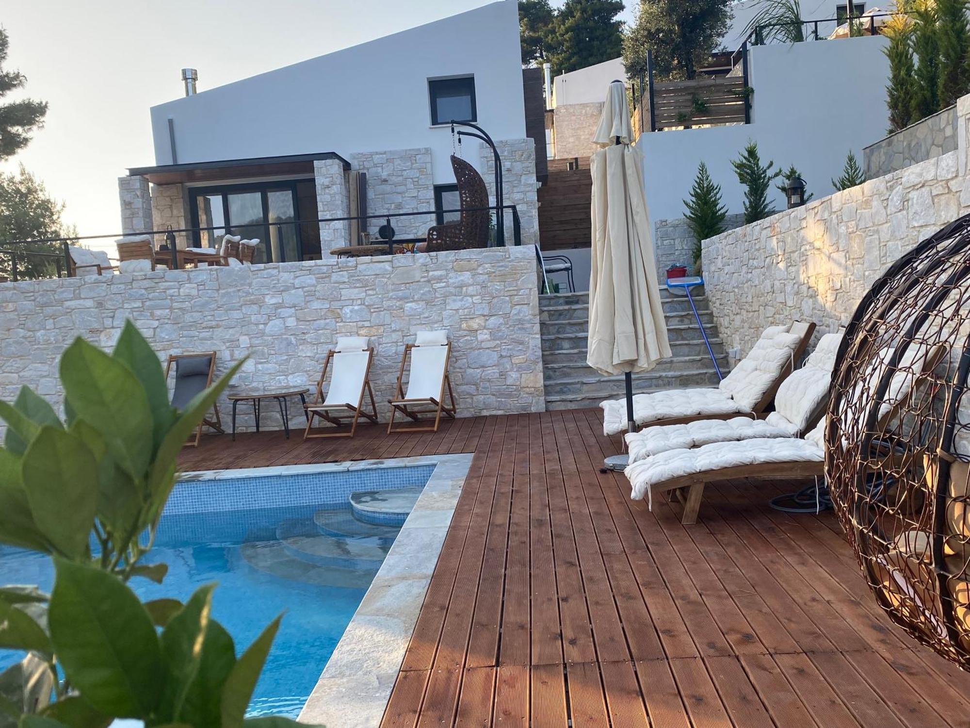 Allure Luxury Villas 3&4 Serenity Retreat Moni Evaggelistrias Εξωτερικό φωτογραφία