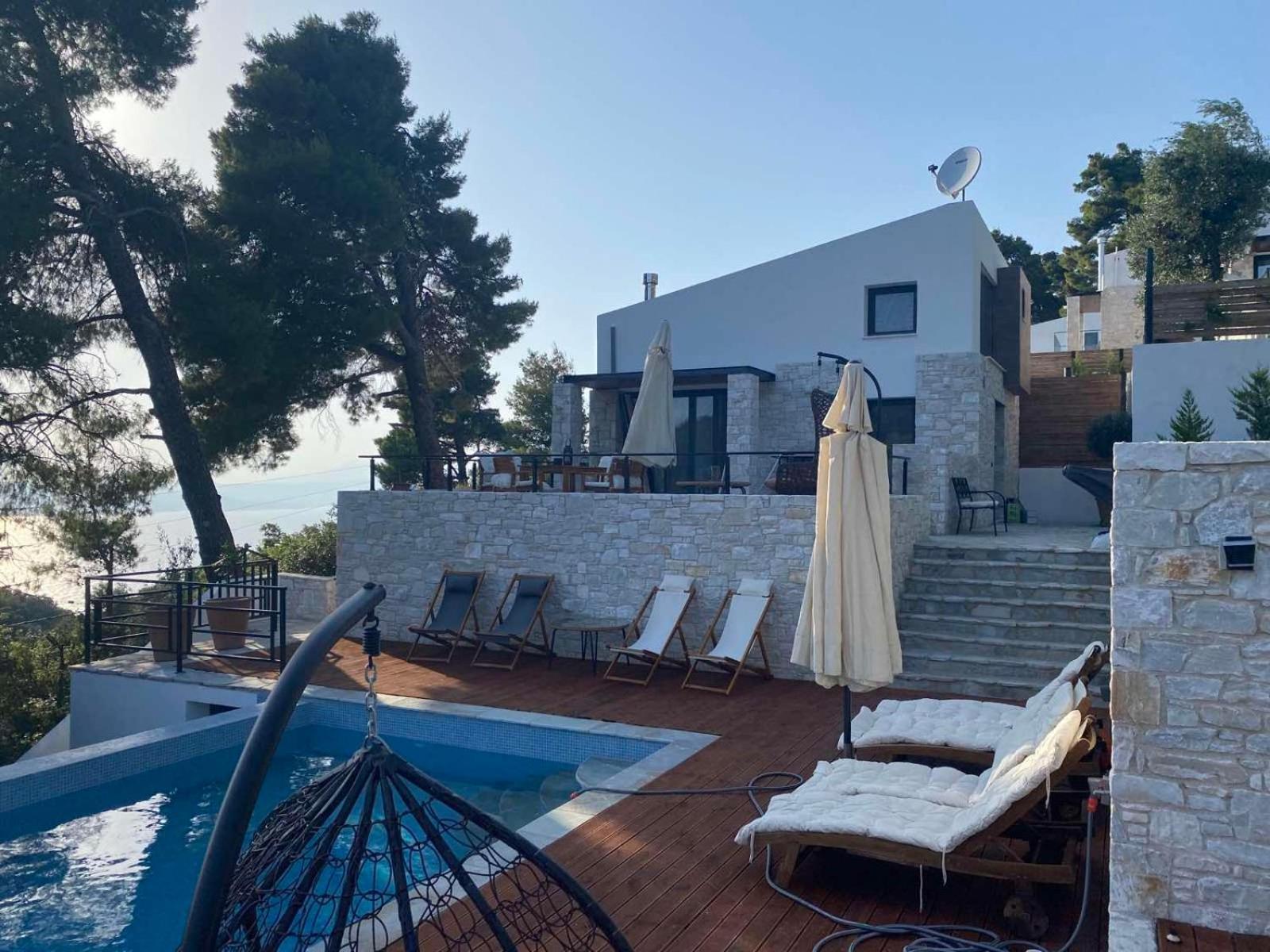 Allure Luxury Villas 3&4 Serenity Retreat Moni Evaggelistrias Εξωτερικό φωτογραφία