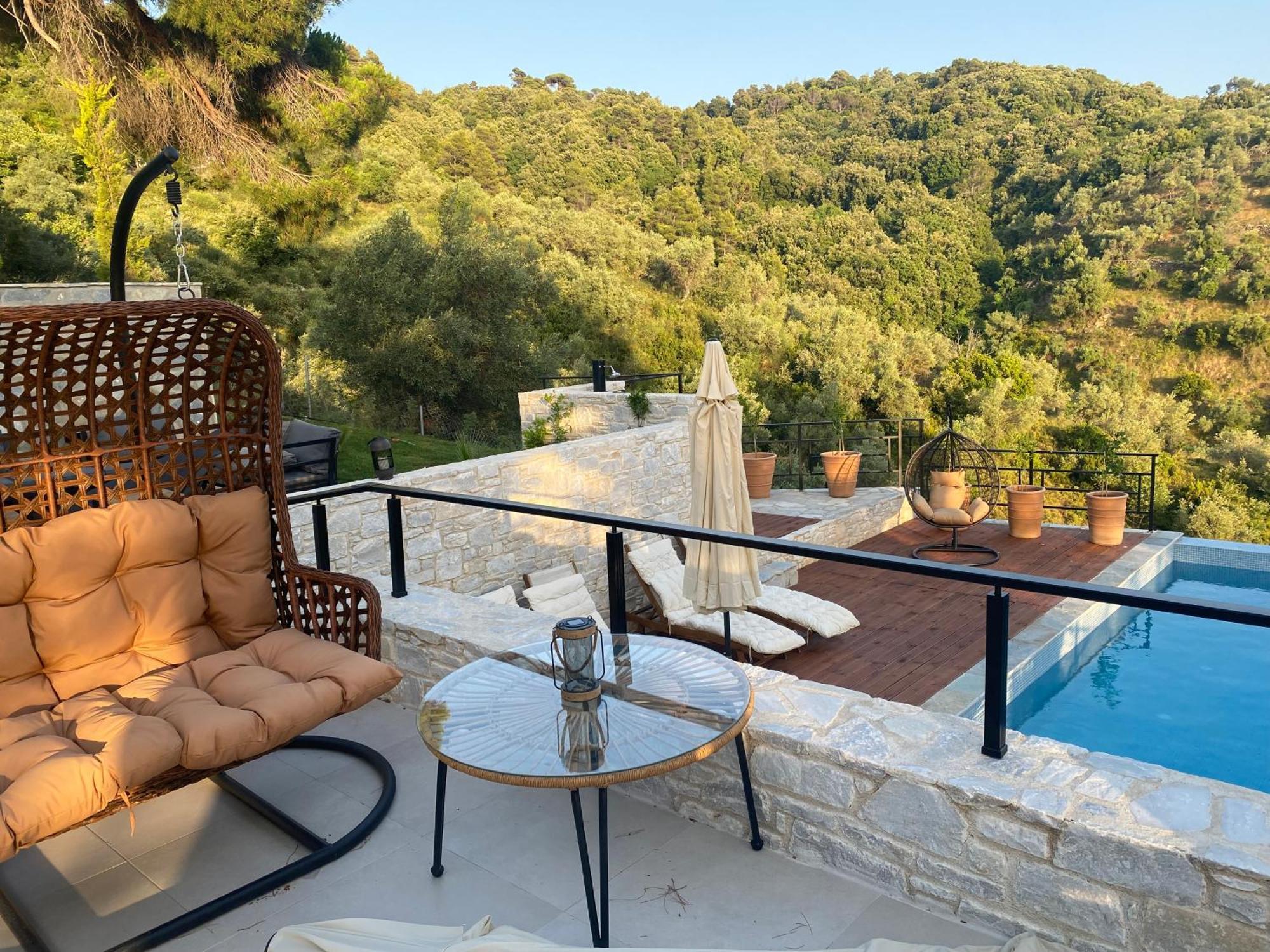 Allure Luxury Villas 3&4 Serenity Retreat Moni Evaggelistrias Εξωτερικό φωτογραφία
